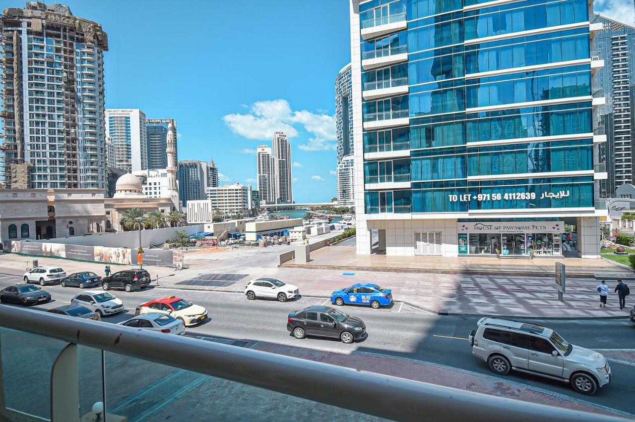 Luxury Escapes - Cozy 1 Bedroom With Study Room In Dubai Marina Park Tower 외부 사진